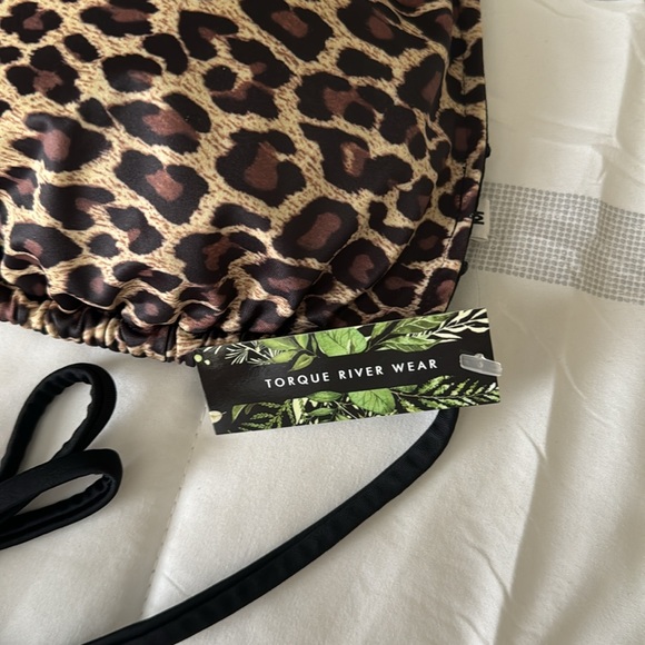 Animal print swim top - Picture 2 of 3